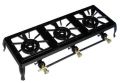 Iron Gas Stove Outdoor Gas Cooker Triple Burner. 