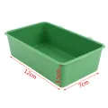 Small Plastic Bird Bath Tub Parrot Shower Bathtub Bird Food Bowl for Feeders. 