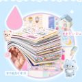 72Pcs Korean Style Cute Cartoon Patterns Sticker Book DIY Craft Handmade Scrapbook Stickers Sweet Various Styles Notebook Journal Decor Collage. 