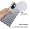 3D Carbon Fiber Back Sticker For Xiaomi Redmi 9T / Redmi Note 10 / Redmi Note 10 Pro. 