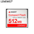 Camera CF Card 256MB 512MB 1GB 2GB Compact Flash Card Storage High Speed CF Lemiwei Memory Card For Camera. 