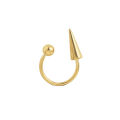 Steel Lip Ring Horseshoe Labret Ring Piercing Punk Spike Nose Ring Eyebrow Tongue Piercing Jewelry. 
