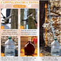 NCANRUI Maple Syrup Tapping Kit Maple Tap and Food Grade Dropper Extractor 13 Piece. 