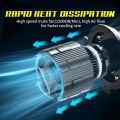 Car LED Projector Headlight Laser Beam H4. 