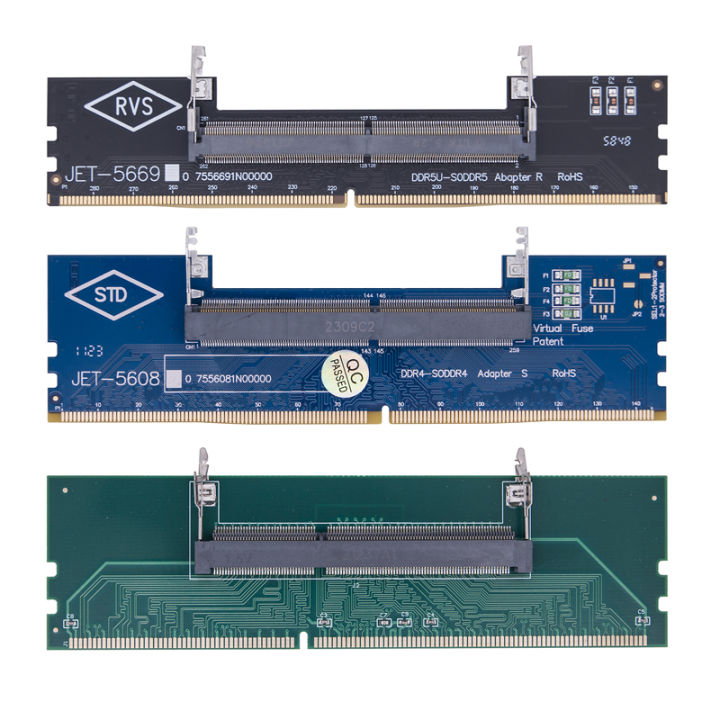 Ram Riser Cables Ddr3 Ddr4 Ddr5 To So-Dimm Adapter Connectors Lap Ram Memory Ddr3/4/5 ...