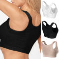 【HOT】 S-5XL Posture Corrector Lift Up Bra Women New Cross Back Bra Breathable Underwear Shockproof Sports Support Fitness Vest Bras. 