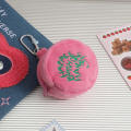 Pink Coin purse Kawaii Birthday cake Plush Storage bag Cartoon Mini bag for Pouch Coin pouch Women's accessories Girls' gift. 