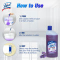 Harpic Lysol Bundle Pack - 500ml Toilet Cleaner Stain Remover & 500ml Floral Fragrance Germ Protection Surface Floor Cleaner Savings Offer Combo. 
