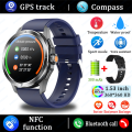 BBYP New For Xiaomi S4 Ultra Smart Watch Men AMOLED Outdoor Sports NFC GPS Compass Heart rate Waterproof Bluetooth Call Smartwatches. 