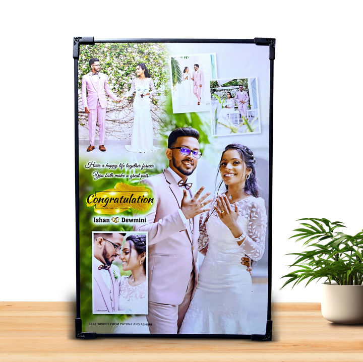 Picture Frame for Birthday, Wedding, Anniversary, or Any Occasion