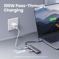 UGREEN USB C Hub 7-in-1, 5 Gbps USB-C Hub with 4K HDMI, 100W Power Delivery, USB-C and 2 USB-A Data Ports, SD/TF Card Reader, Multiport Adapter for MacBook Air iPad Pro. 