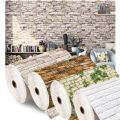 3D Foam Brick Wall Panels Stickers Self Adhesive Waterproof Living Room Wallpaper Wall Decal Home Decor Wallcovering TV Backdrop. 