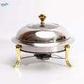 Stainless Steel Chafing Dish Buffet Set Removable for Baking Barbecue Hotel. 