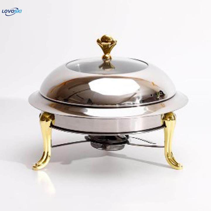 Stainless Steel Chafing Dish Buffet Set Removable for Baking Barbecue Hotel