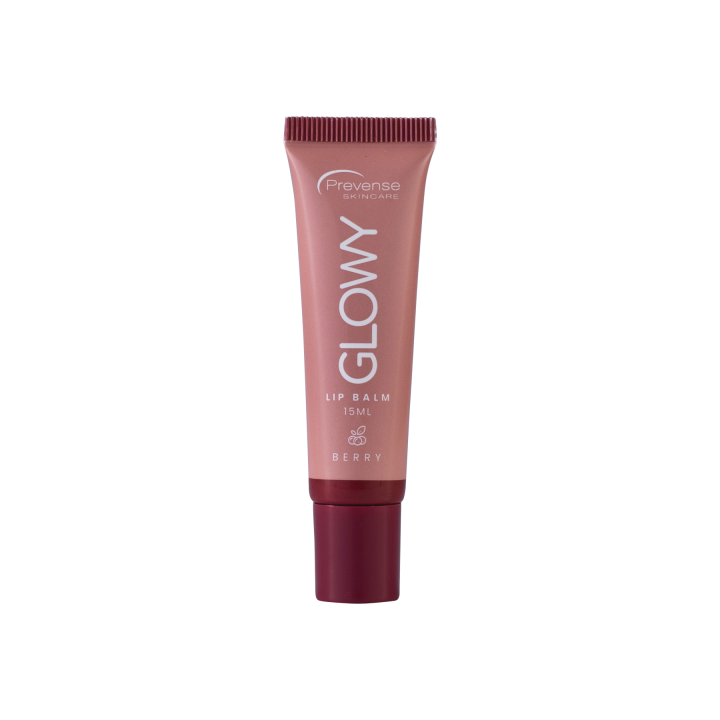 Prevense Glowy Lip Balm Berry Flavored 15 Ml