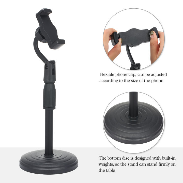 Phone%20Stand%20Bracket%20Live%20Broadcast%20Multi-function%20Small%20Desktop%20Online%20Course%20Video%20Recording%20Support%20Frame%20Adjustable%20Rotatable%20-%20Image%208