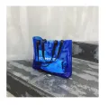 Laser PVC Handbag Advertising Campaign Gift Bag Shopping Women Bag Exhibition Supplies Tote Bag Cross-Border Wholesale. 