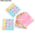 3D 54Pages Origami Cartoon Animal Book Kids Paper Art Baby Early Learning Education Baby Toys. 