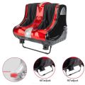 Foot Massager, Electric Rolling Shiatsu Feet Massage Spa Rest Ankle Calf Leg Massagers Stimulator Footspa Machine for Home Office Massages, with 4 Powerful Modes Adjustable Angle Red. 