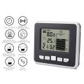 Kit Measuring Tank Liquid Ultrasonic Flow Wireless Monitor Alarm Meter Level Water Sensor Time Transmitter Depth. 
