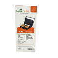 Greenlife Grill Toaster Maker & Sandwich Maker with overheat safety protection Multi function panini maker non stick easy cleaning. 