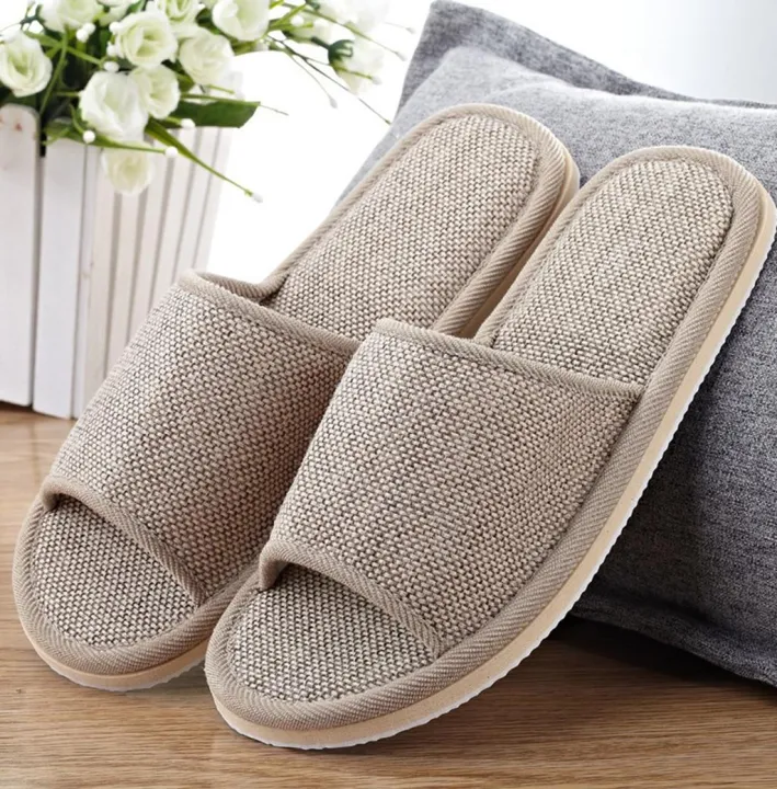 【BestGO】flip flop,slipers Womens Mens CoupleFashion Casual Home Slippers Indoor Floor Flat Shoes Sandals Sling sandals  lightweight sandals