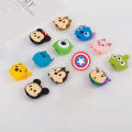 Cute Cartoon Cable Protector Cable Winder Wire Organizer Saver Holder Data Cable Phone Cord Protector Accessories for iPhone. 