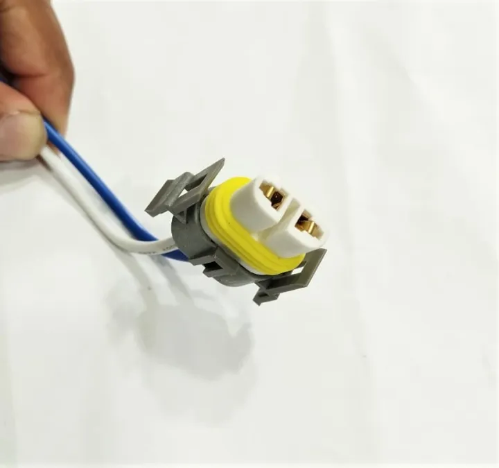 1Pcs%20H11%20Ceramic%20Female%20Socket%202%20Pin%20Hole%20Wiring%20Harness%20Connector%20Adapter%20-%20Image%202