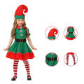 Girls Elf Costume Festive Santa Helper Attire Adult Christmas Costume Christmas Elf Costume Xmas Fancy Dress. 