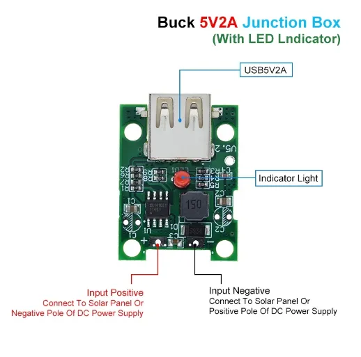 2A%20Solar%20Panel%20Power%20Bank%20USB%20Charge%20Voltage%20Controller%20Regulator%206-20V%20To%205V%20Step%20Down%20Module%20With%20LED%20Indicator%20-%20Image%202