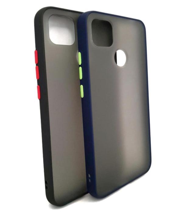 Gingle%20Series%20Matte%20Transparent%20Anti-knock%20Armor%20Back%20Cover%20Luxury%20Silicone%20Case%20For%20Xiaomi%20Redmi%209C%20-%20Image%202