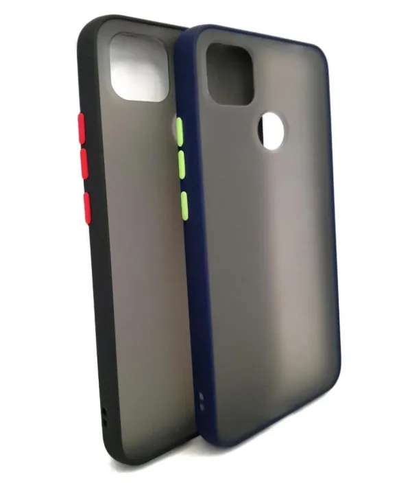 Gingle%20Series%20Matte%20Transparent%20Anti-knock%20Armor%20Back%20Cover%20Luxury%20Silicone%20Case%20For%20Xiaomi%20Redmi%209C%20-%20Image%202