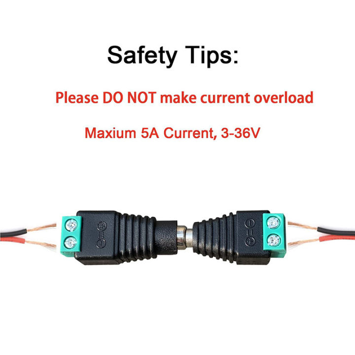 %E3%80%90ZOSR%E3%80%91DC%20male%20and%20female%20DC%205V-36V%20Male%20Female%20Connectors%205.5x2.1mm%20DC%20Power%20Jack%20Plug%20Adapter%20Cctv%20Camera%20Security%20System%20for%20DIY%20Cctv%20-%20Image%208
