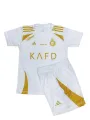 Al Nassr 2025 Football kit Kids Boys size Jersey - (4 to 13 years). 
