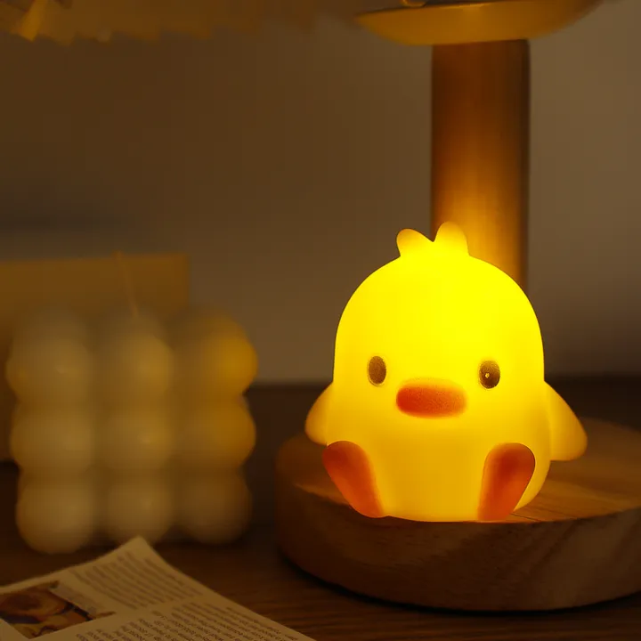 Cartoon%20Duck%20Night%20Light%20Built-in%20Battery%20Cute%20Night%20Lamp%20Little%20Yellow%20Duck%20Night%20Light%20Children's%20Cartoon%20Creative%20Gift%201Pcs%20-%20Image%205