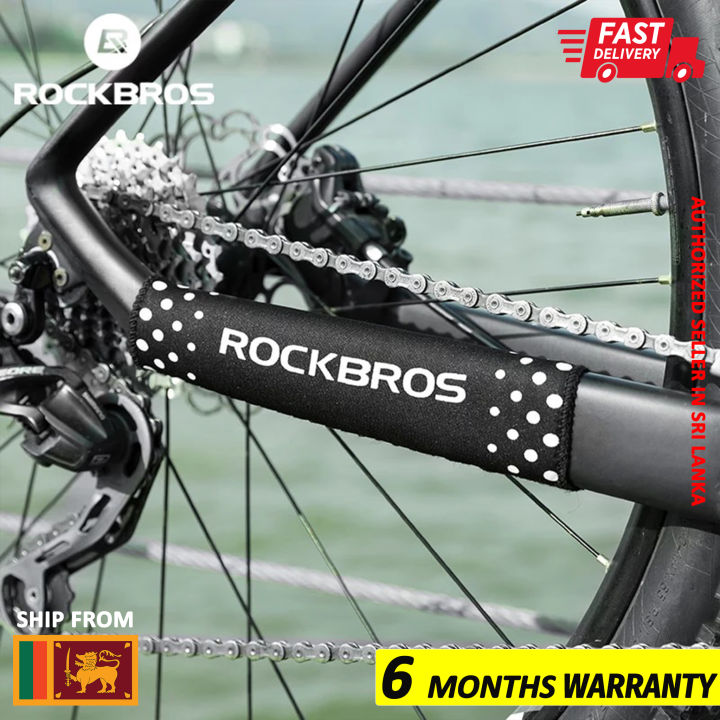 ROCKBROS Bicycle Chain Protector Quick-drying Wear-resistant MTB Front Fork Protection Dustproof Cycling accessories MTB Road Bike Chain Protector Silicone Chain Bicycle Frame Guards Self-Adhesive Bike Frame Cover Protection for Scratch