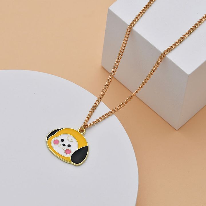 ShopSphere%20XiaoboACC%20BTS%20Bt21%20Cute%20Cartoon%20Character%20Gold%20Chain%20Necklace%20-%20Image%205