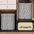 Clothes Storage Bags Clothes Storage Bin Portable with Zipper Folding Box Organizing Organizer Container Tote for Toys, Clothing, Vacation, Bedding , 100L 48x44x48cm. 