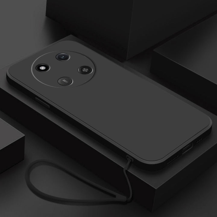 Honor%20X9C%205G%20X9C%20Straight%20Edge%20Liquid%20Silicon%20Rubber%20Case%20+%20Lanyard%20Matted%20TPU%20Casing%20Strap%20Shockproof%20Cover%20-%20Image%206
