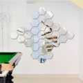 Hexagon Mirror 12 PCS. 