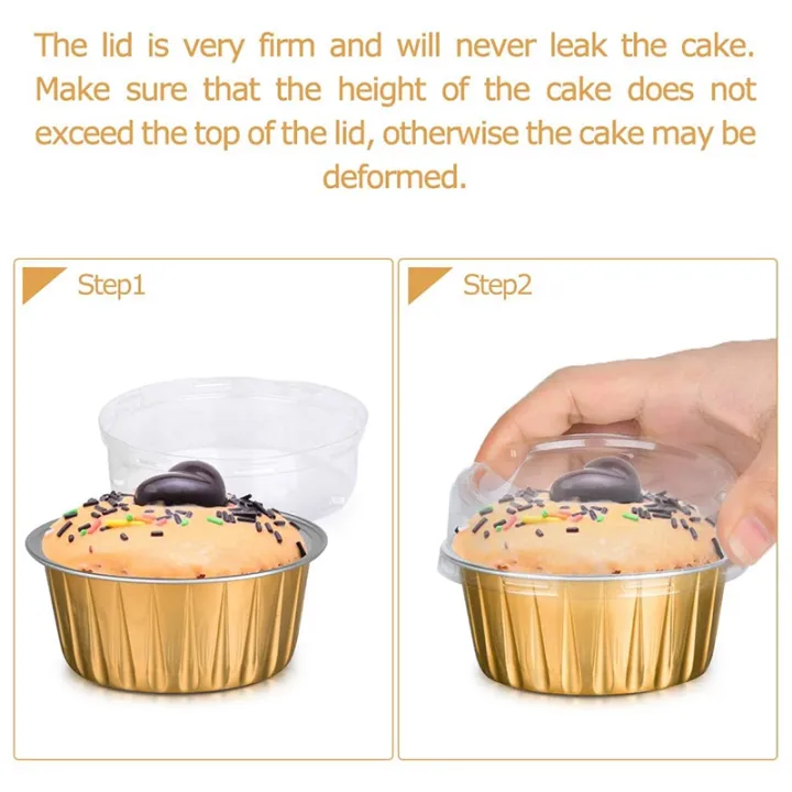 Dessert%20Cups%20With%20Lids%20Gold%20Aluminum%20Foil%20Baking%20Cups%20Holders%20Cupcake%20Bake%20Utility%20Ramekin%20Clear%20Pudding%20Cups%20-%20Image%206