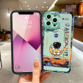 Jizetin for Redmi Note 10 Pro / Note 10 Pro Max Back Cover Splendid Moon Astronaut Lens Full Protection Frame Phone Case Soft TPU Shockproof Mobile Phone Cases. 