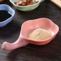 [ FLASH SALE ] [Mecola] Kitchen Multifunctional Seasoning Dish Wheat Straw Seasoning Dish With Handle. 