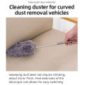 Extendable Duster - Retractable Handle for Easy Storage and Use. 