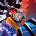 ONOLA brand fashion business sports waterproof automatic mechanical men's watch. 