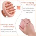 Scalp Massage Brush, Scalp Massager, Head Massage Brush, Silicone Head Massage, Scalp Massager for Various Scalp Types, Wet and Dry (Multi Colour). 