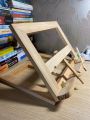 Wooden Bookrest Portable Book Holder Adjustable Recipe Tablet Stand for Kid Adult Home Office Reading. 