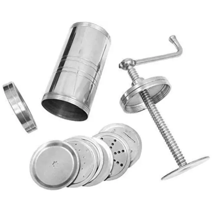Stainless%20Steel%20Indian%20String%20Hopper%20and%20Murukku%20Maker%20With%206%20Blades%20-%20Image%202