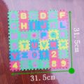 36Pcs/Set Puzzles EVA Foam Mat Alphabet Letters Numbers Puzzle Children Intelligence Development Bath Water Floating English Alphabet Toys. 