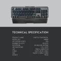 Fantech PANTHEON MK882 Customizeable Full Size Programmable Macro RGB Light Speed Optical Blue Switch Professional Gaming RGB Mechanical Keyboard. 
